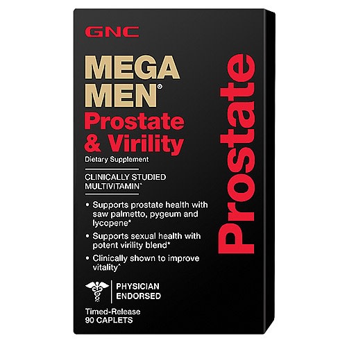 GNC Mega Men Prostate Virility Capsule