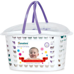 Himalaya babycare gift hot sale basket