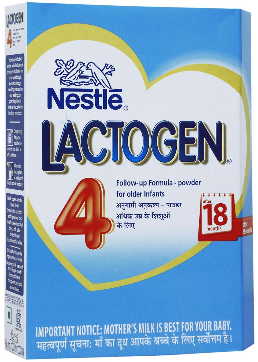 Lactogen for store 4 months baby