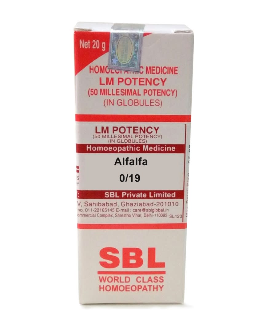 Alfalfa Tonic Homeopathic Medicine  Alfalfa Homeopathic Syrup & Drops -  SBL Global