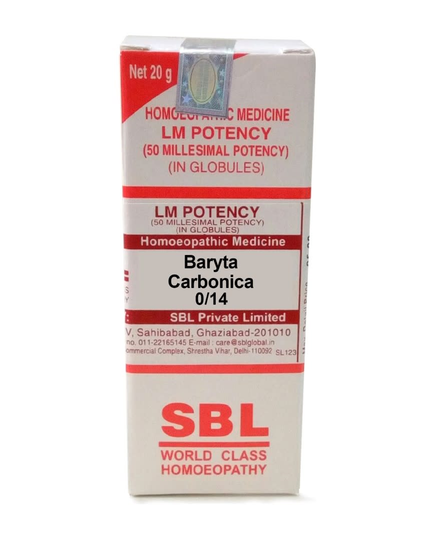 SBL Baryta Carbonica 0 14 LM Find SBL Baryta Carbonica 0 14 LM