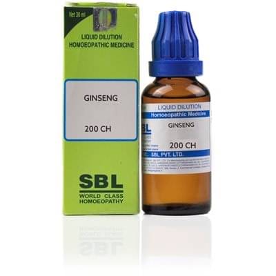 sbl ginseng dilution 200ch 0