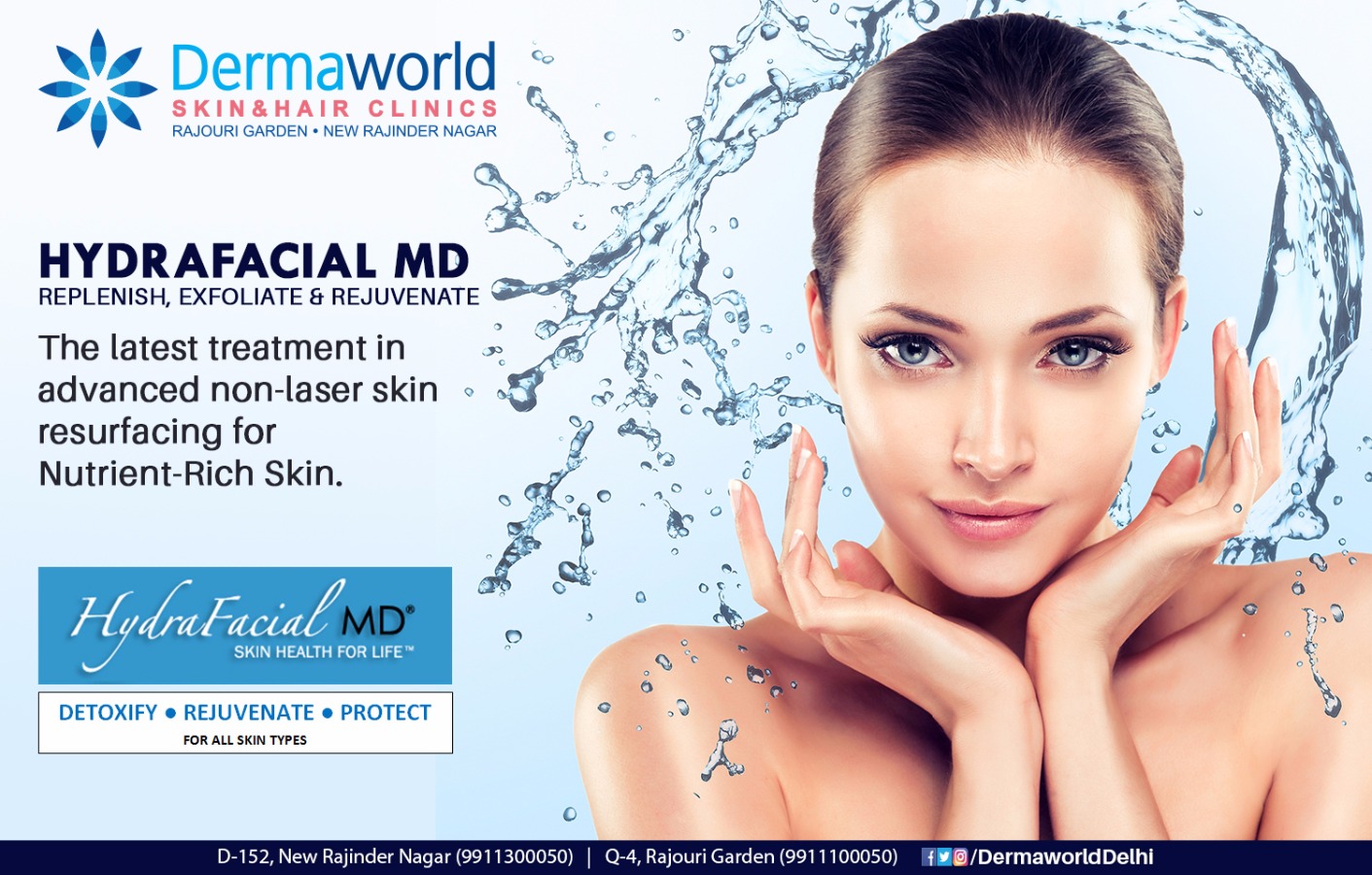 skin clinic hydrafacial