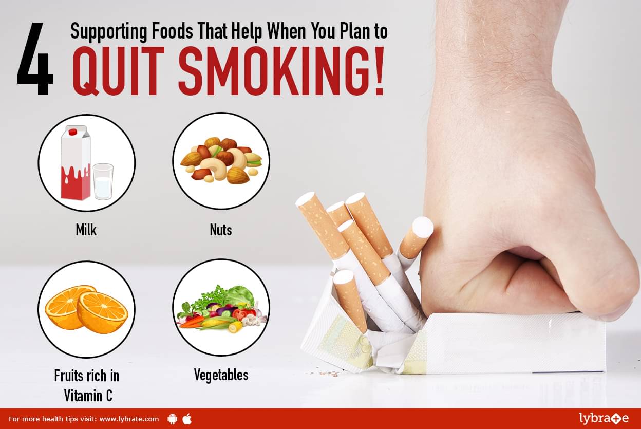 4 Supporting Foods That Help When You Plan To Quit Smoking By Dr