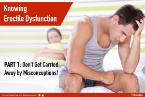Knowing Erectile Dysfunction. Part 1: Don't Get Carried Away By Misconceptions<br/><br/>What is E...