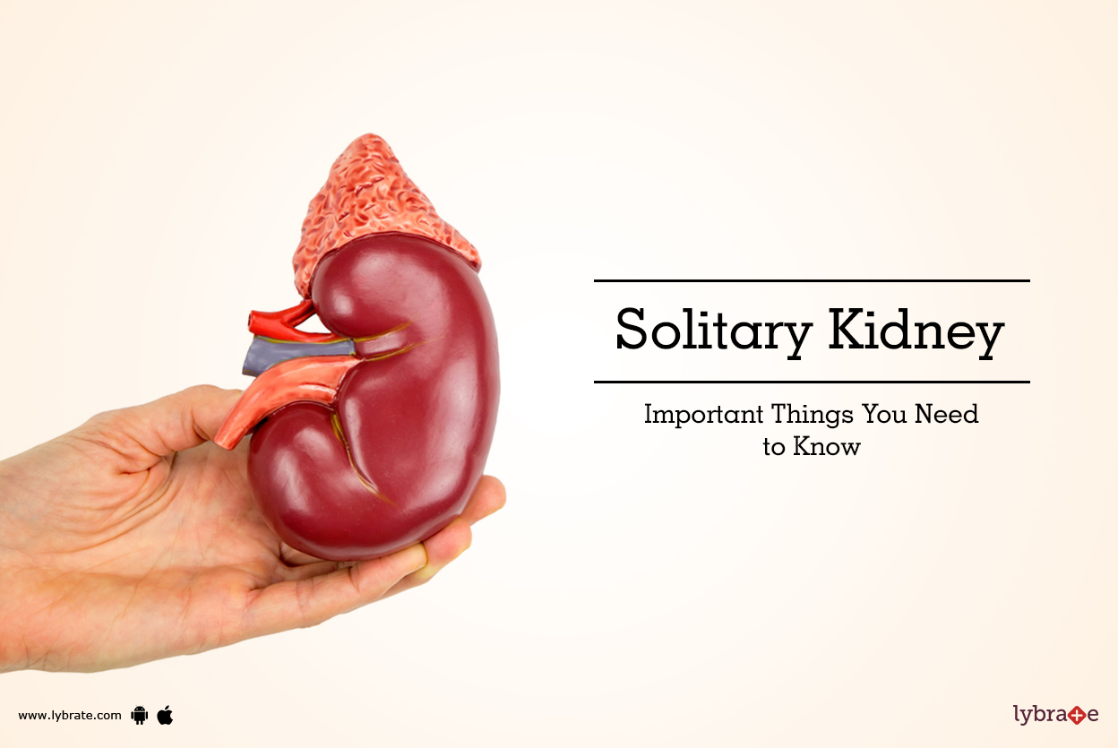 Solitary kidney Important things you need to know By Dr. Garima
