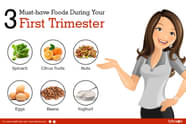 Eat 6 Best Foods Items In Your First Trimester Nutrition During 