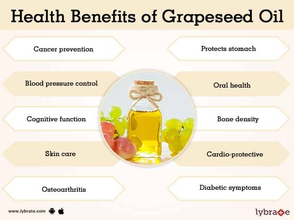 Grapeseed Oil Benefits And Its Side Effects | Lybrate