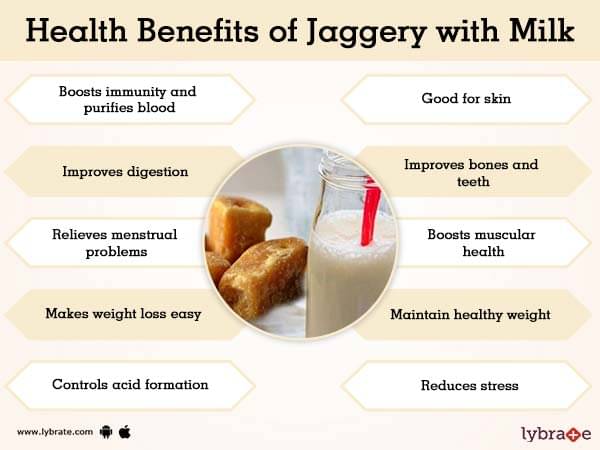 Jaggery with Milk Benefits And Its Side Effects | Lybrate