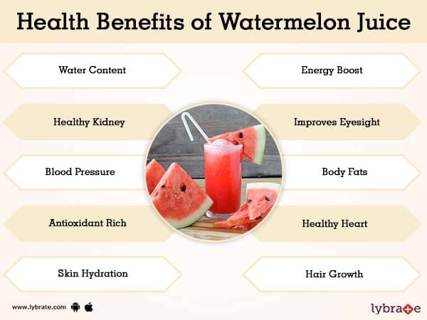 Watermelon Juice Benefits And Its Side Effects | Lybrate