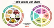 Diet Chart For 1600 Calorie Patient 1600 Calorie Diet Chart Lybrate 