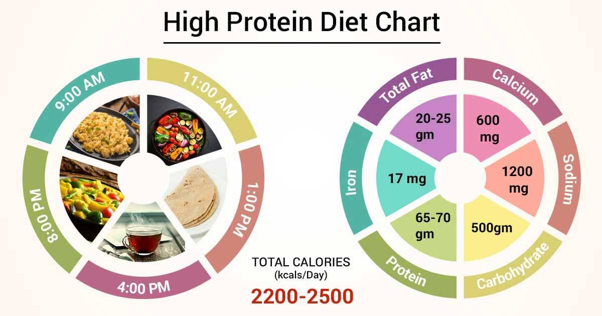 High Protein Diet Chart V1 