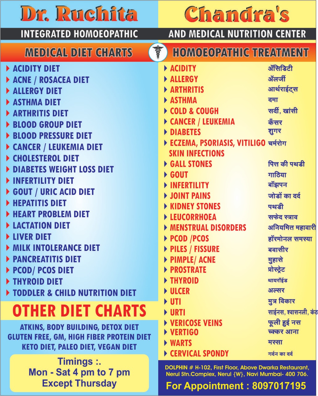 Homoeopathic Multispeciality, The Diet And Diabetic Cure Center Image 4