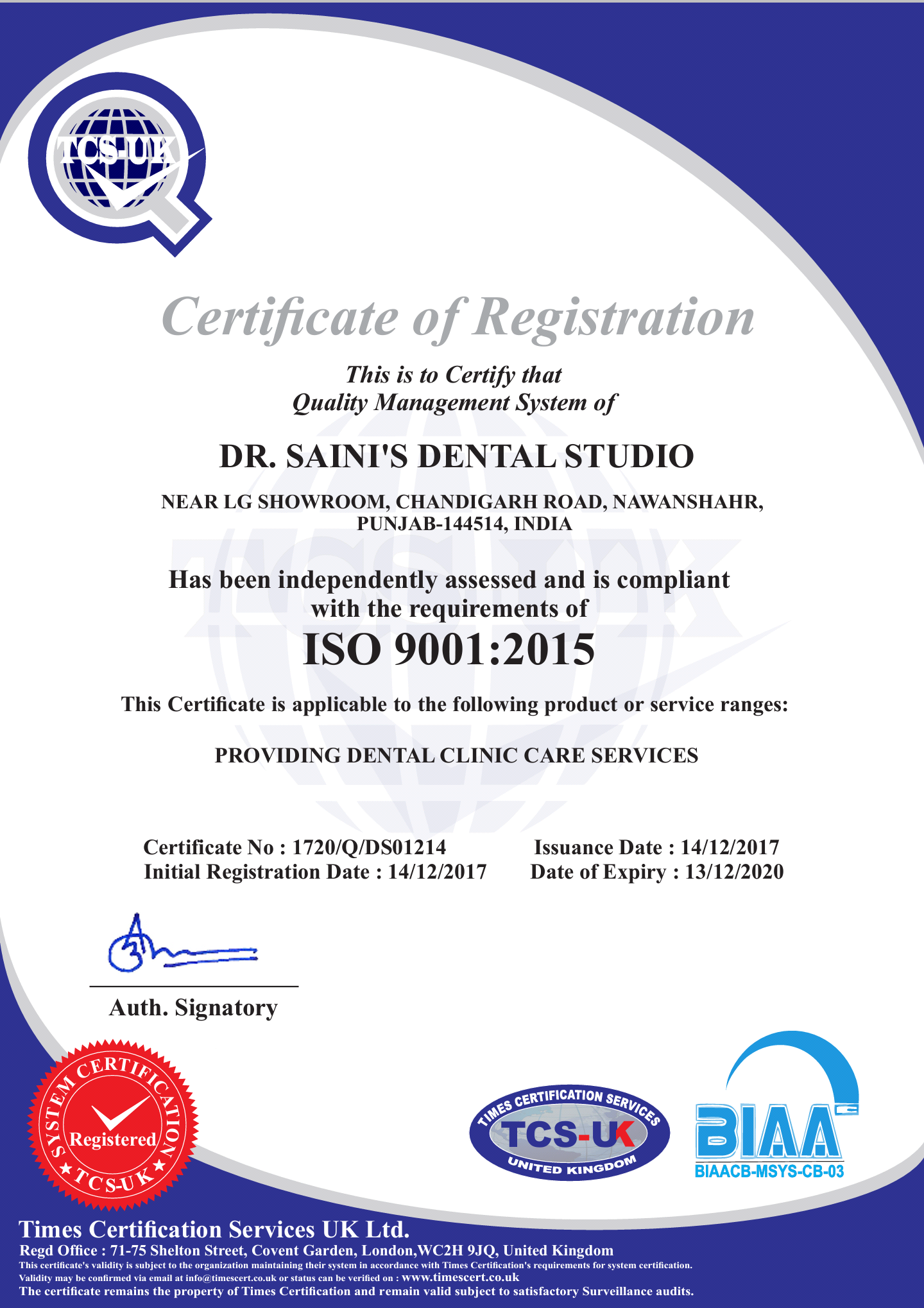 Dr. Saini's Dental Studio Image 2