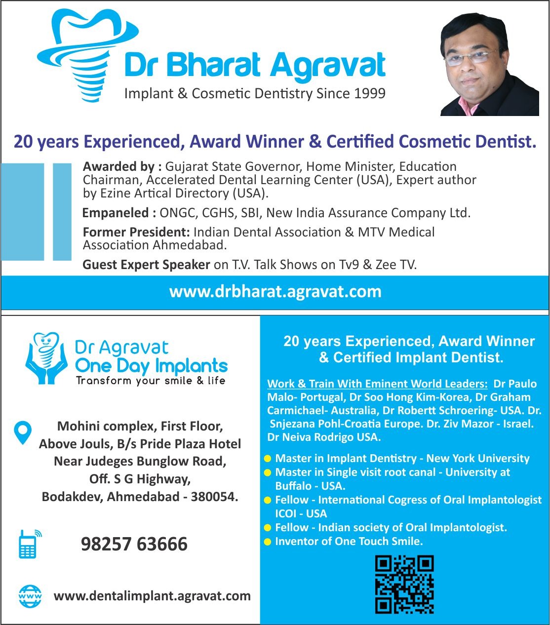 Dr Bharat Agravat Cosmetic Laser Dental Implant Clinic Image 7