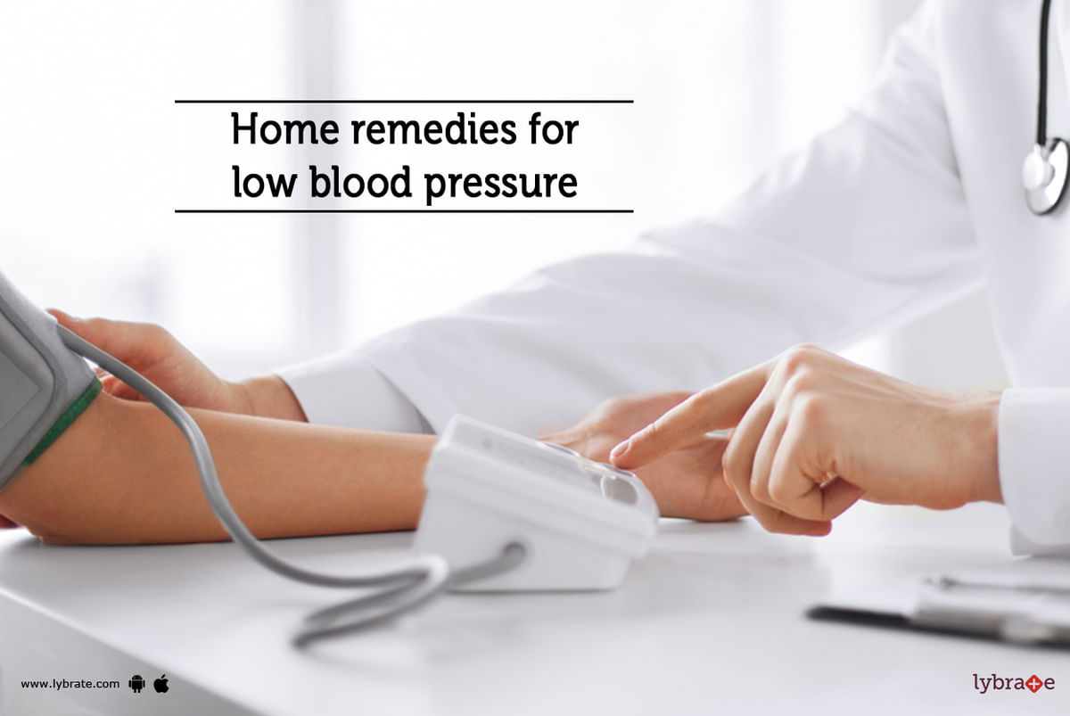 Home remedies for low blood pressure - By Dr. Amit Joshi | Lybrate