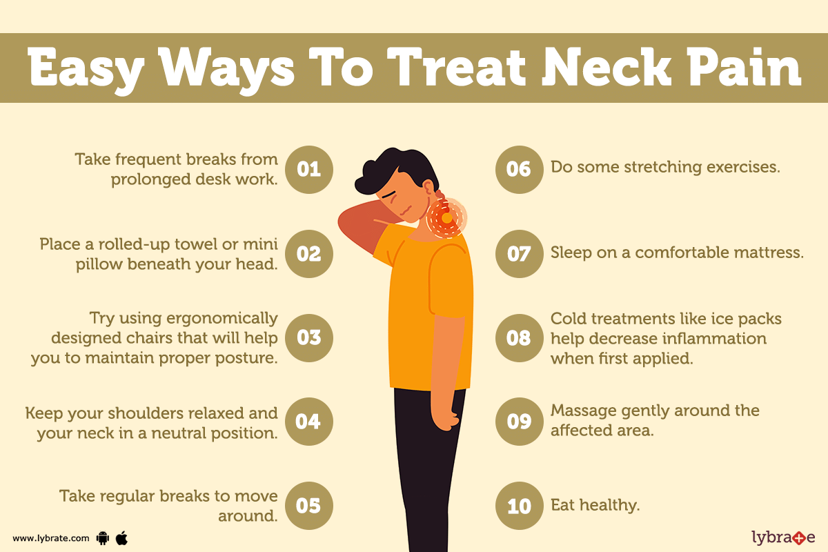 12 Ways to Treat Neck Pain and Tips to Prevent Neck Pain - By Dr. Shubha  Verma