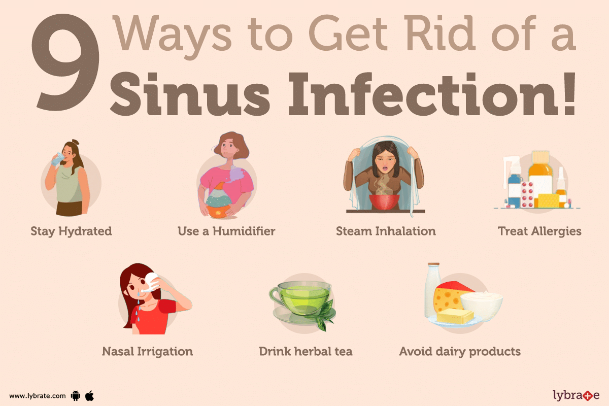 how to cure a sinus infection