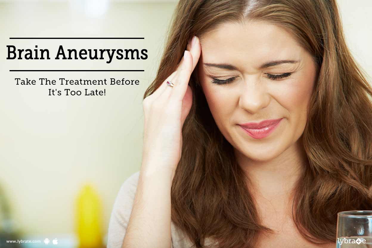 Brain Aneurysms Take The Treatment Before It's Too Late! By Dr