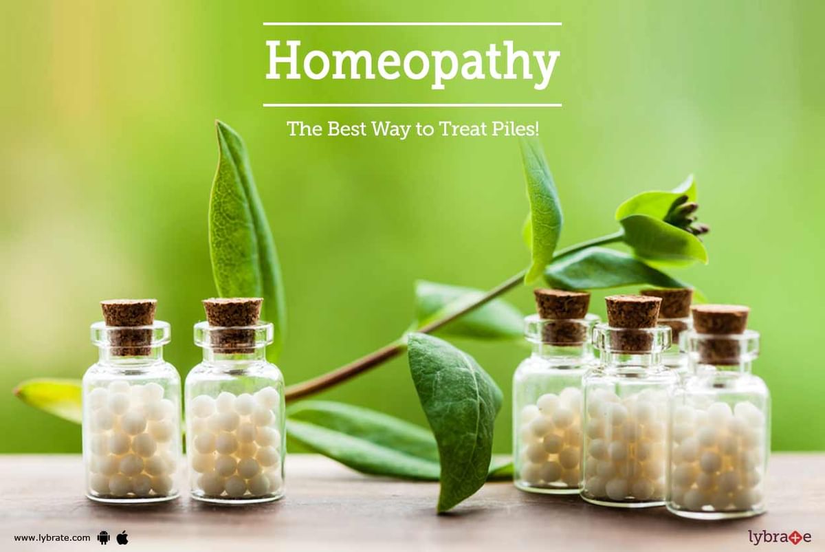 Homeopathy The Best Way To Treat Piles By Dr Rajesh Srivastava Lybrate 