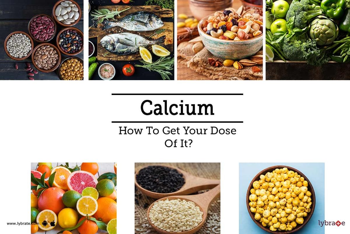 Calcium - How To Get Your Dose Of It? - By Dr. Khushboo Sharda | Lybrate