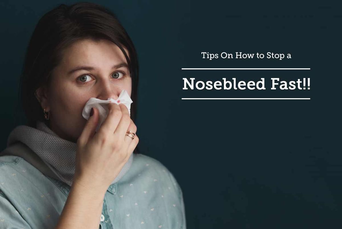 Tips On How To Stop A Nosebleed Fast! - By Dr. Savyasachi Saxena | Lybrate