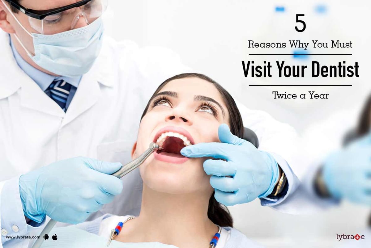 why visit the dentist twice a year