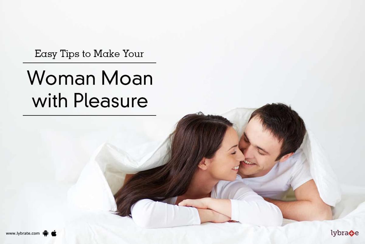 Woman Moan with Pleasure