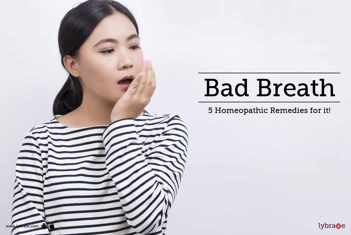 Bad Breath - 5 Homeopathic Remedies For It! - By Dr. Sumit Dhawan 