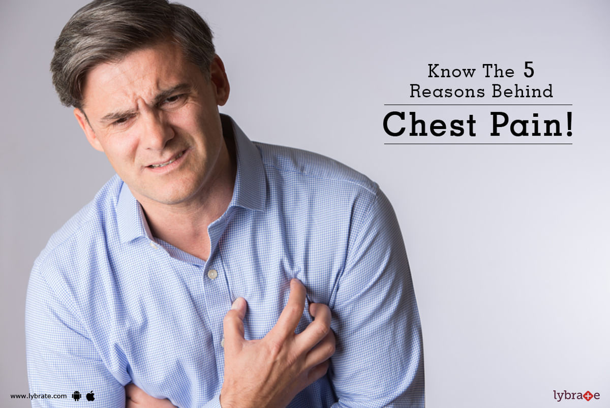 Know The 5 Reasons Behind Chest Pain! - By Dr. Manish Sinha | Lybrate