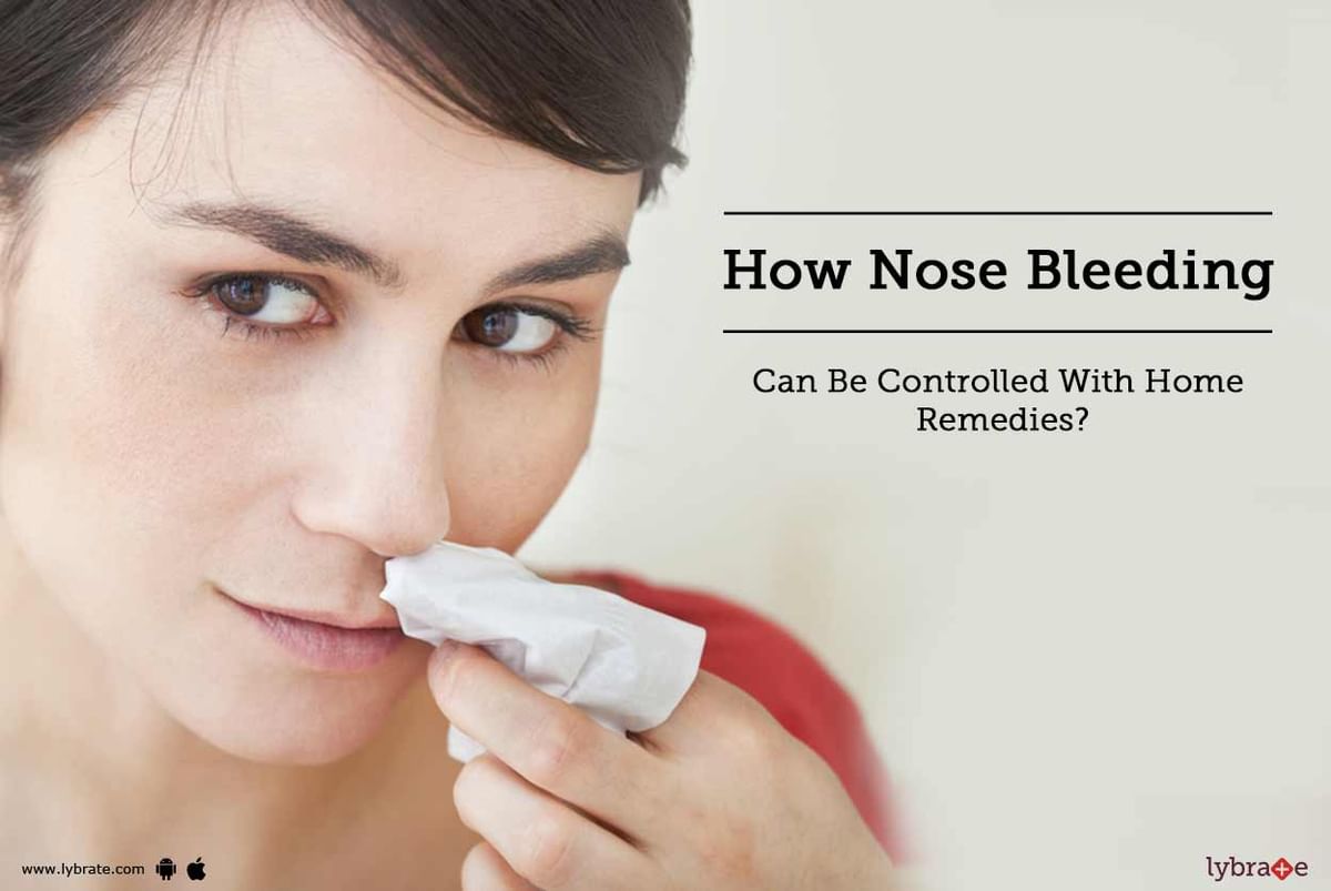 Cure for deals bleeding nose