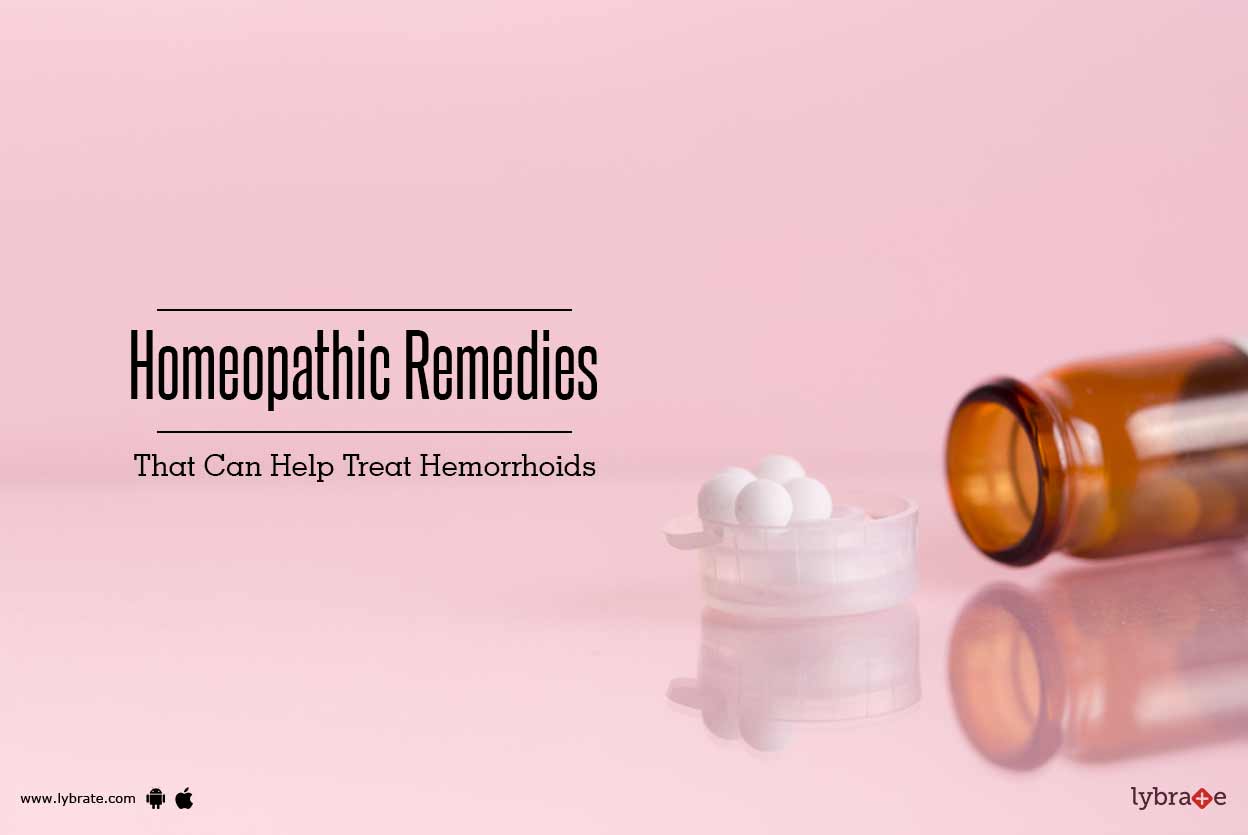 Homeopathic Remedies That Can Help Treat Hemorrhoids By Dr. H