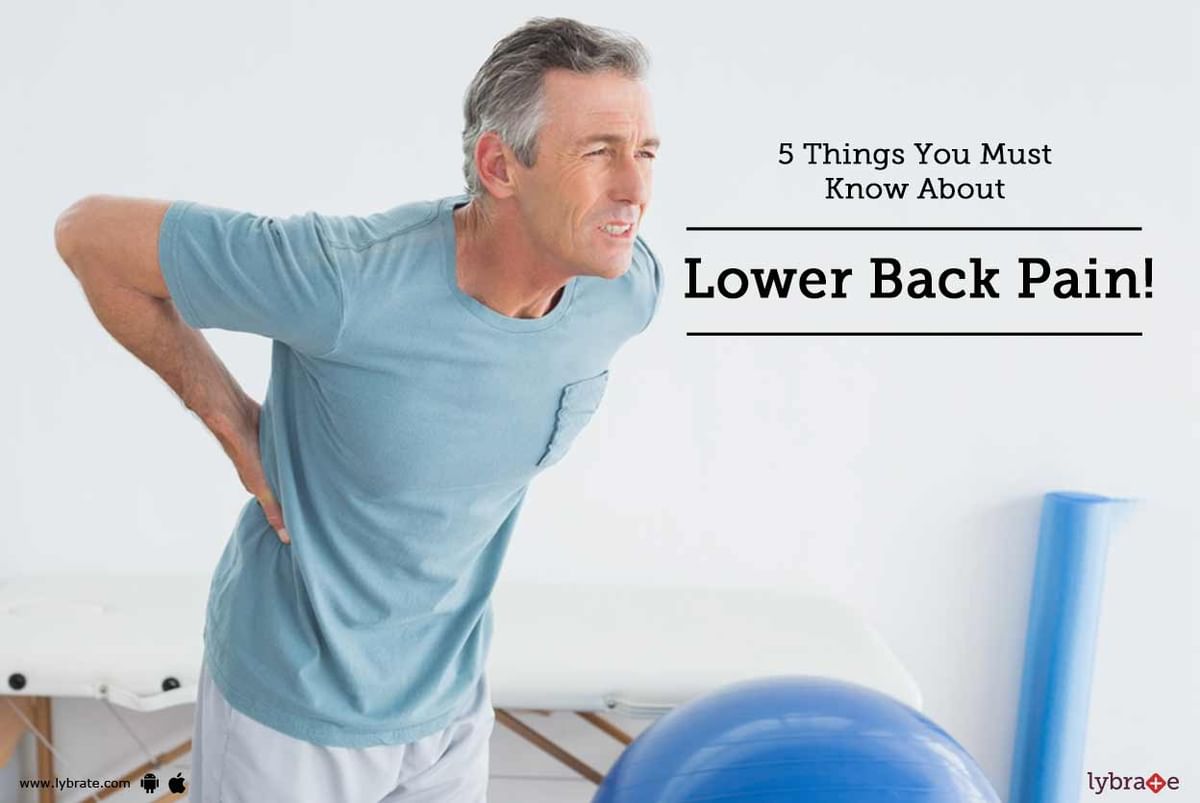 5 Things You Must Know About Lower Back Pain! - By Dr. Prashant Kittur ...