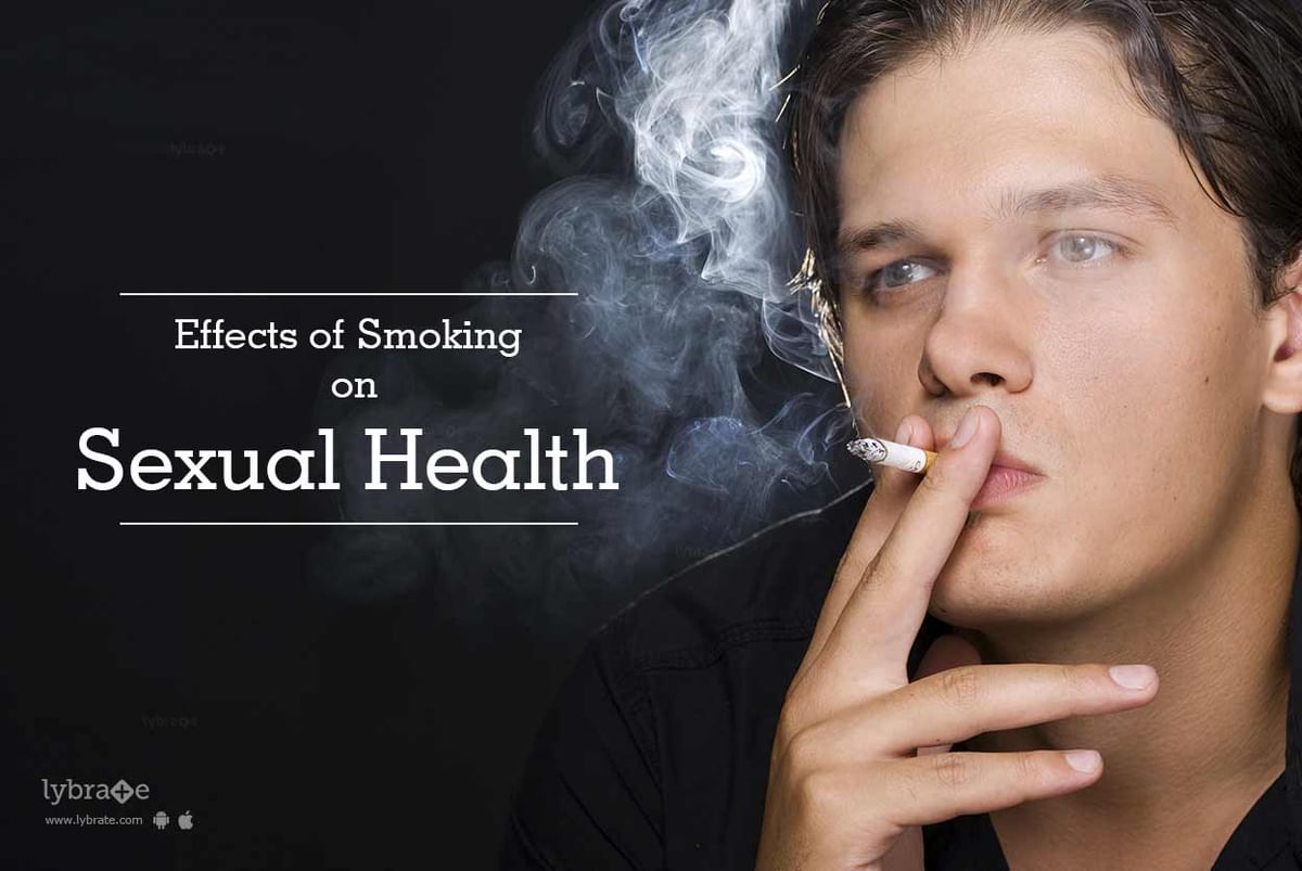 Портрет курящего человека