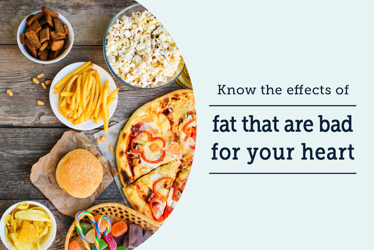 Know The Types Of Fat That Are Bad For Your Heart! - By Dr. Garima ...