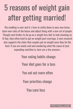 Weight Gain After Marriage By Dr. Arshi Rahul Lybrate