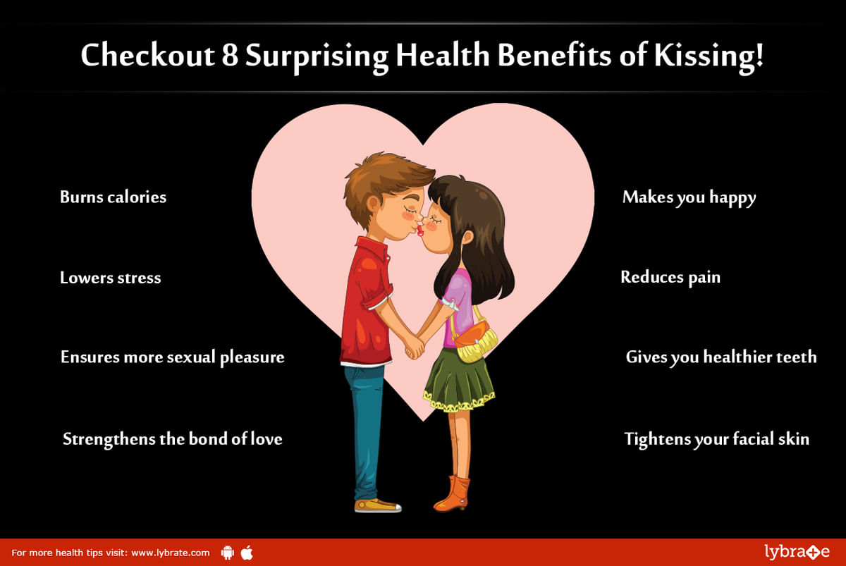 What are the benefits of kissing?