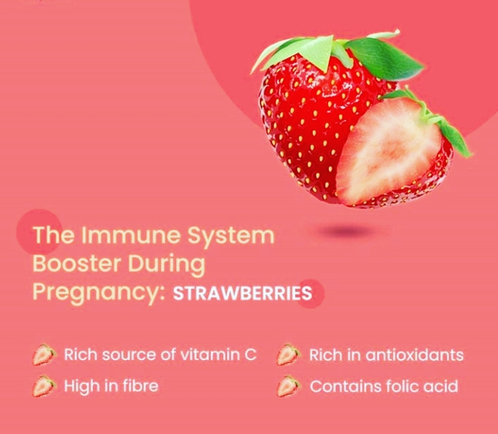 Strawberries Immune Booster In Pregnancy! By Dt. Neha Suryawanshi