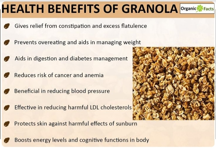 Health Benefits Of Granola! By Dt. Neha Suryawanshi Lybrate