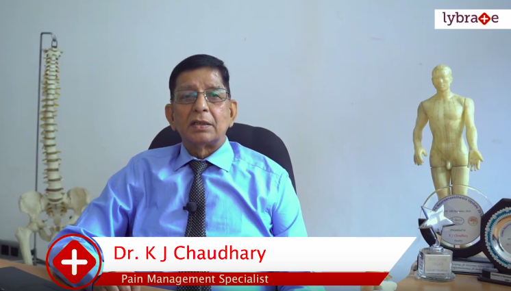 Hello,<br/><br/>I am Dr. K J Choudhury, senior consultant in pain management. I am here to speak ...