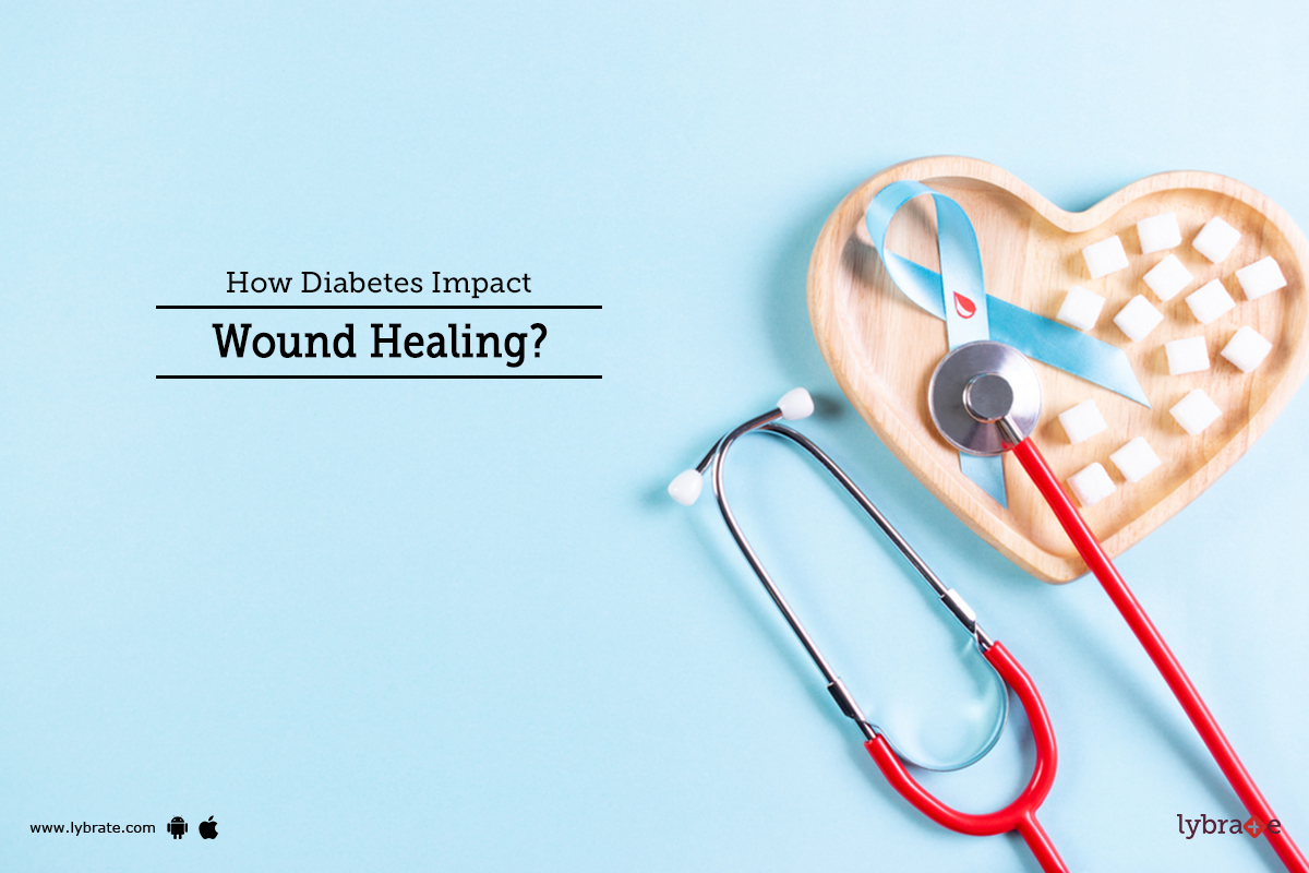 High glucose levels in the blood interfere with the body s natural process of healing. Hence, slo...