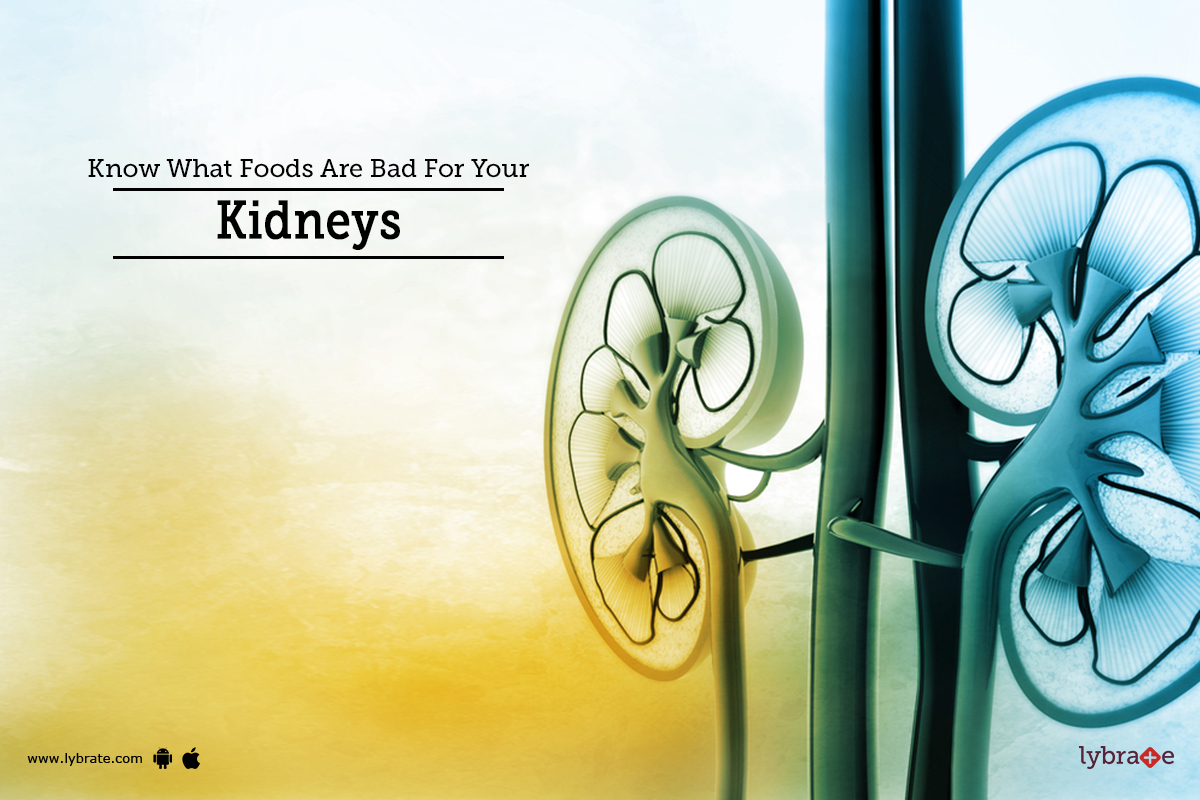 You will be mostly told to avoid foods with high salt for the well-being of your kidneys. Apart f...