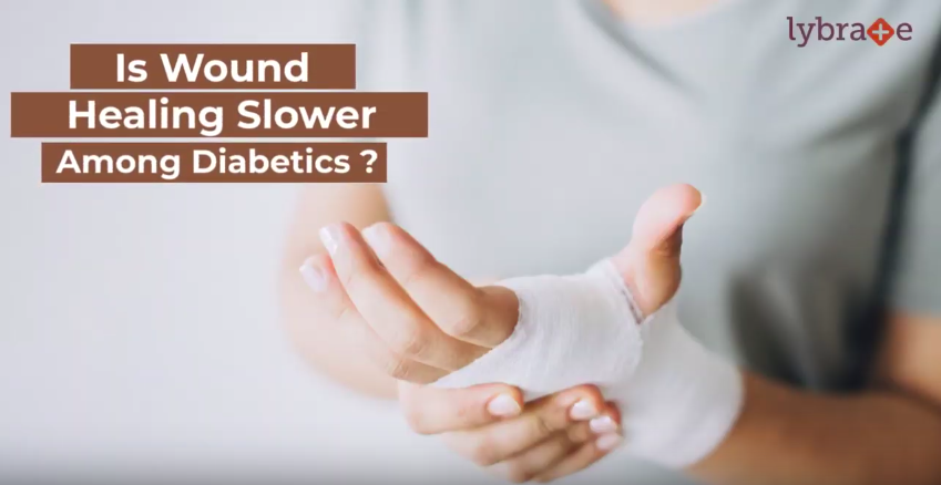 High glucose levels in the blood interfere with the body s natural process of healing. Hence, slo...
