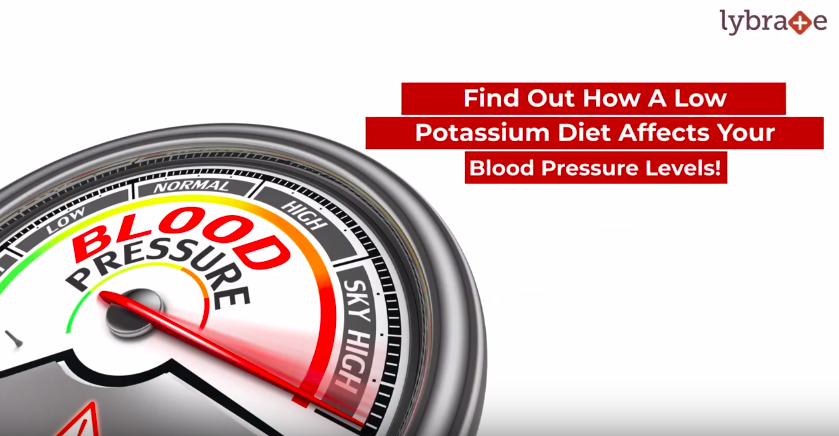 A high potassium diet could help lower your blood pressure levels by balancing the effect of high...