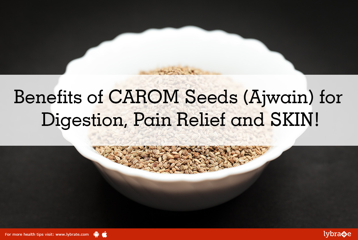 Benefits of carom seeds (ajwain) for digestion, pain relief, and skin!<br/><br/>Carom is a promin...
