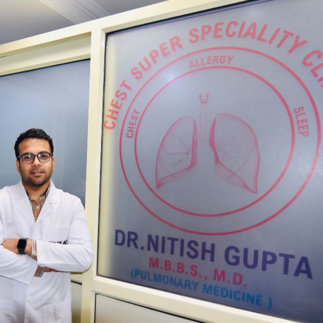 Dr.Nitish Gupta - Pulmonologist, Agra