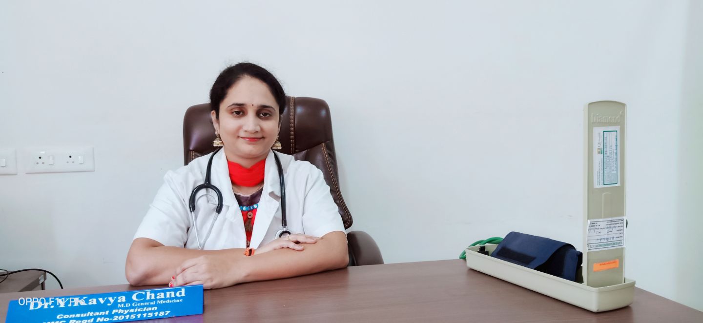 Dr.Kavyachand Yalamudi - Internal Medicine Specialist, Visakhapatnam