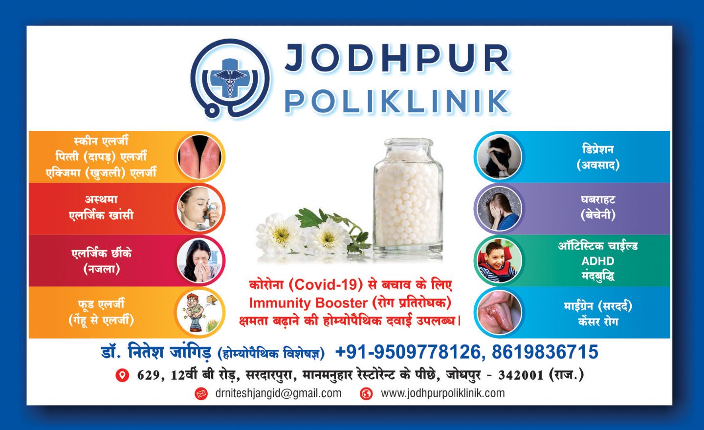 Dr.Nitesh Jangid - Homeopathy Doctor, jaipur