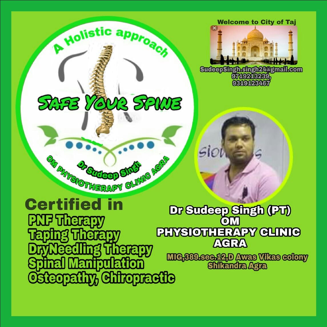 Dr. Sudeep Singh - Physiotherapist, Agra