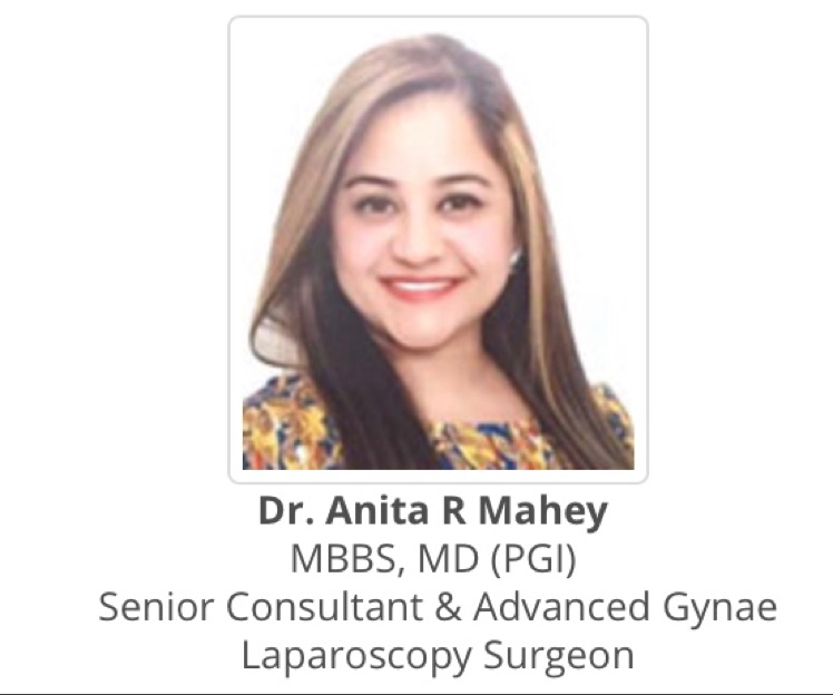 Dr. Anita Mahey - Gynaecologist, Chandigarh